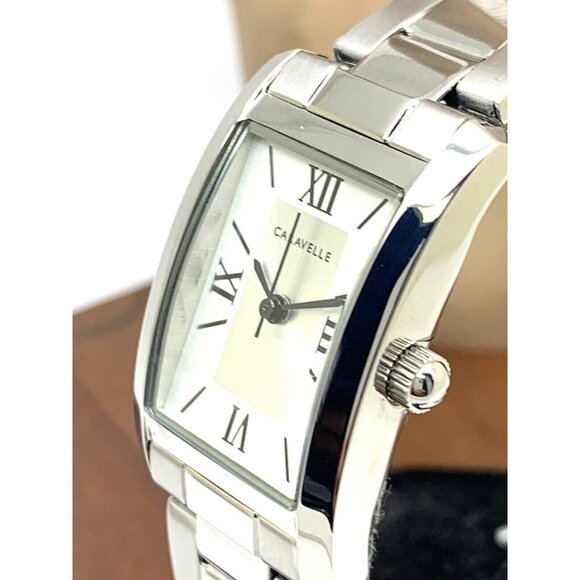 Caravelle by Bulova Women's Watch 43L203 Quartz Silver Dial Stainless Steel - Picture 11 of 12
